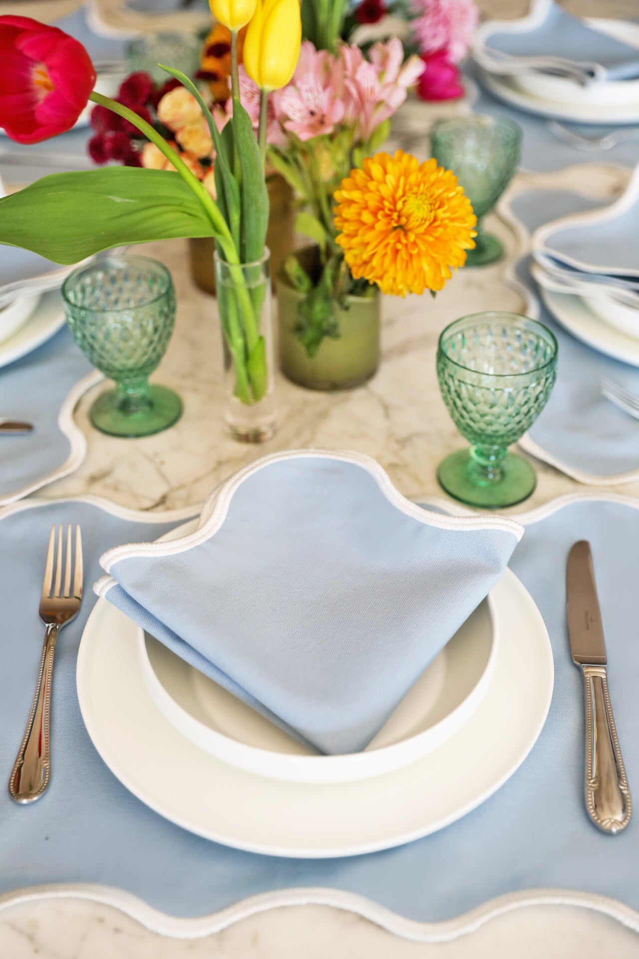 Baby Blue Wave Placemat (Set of 4)