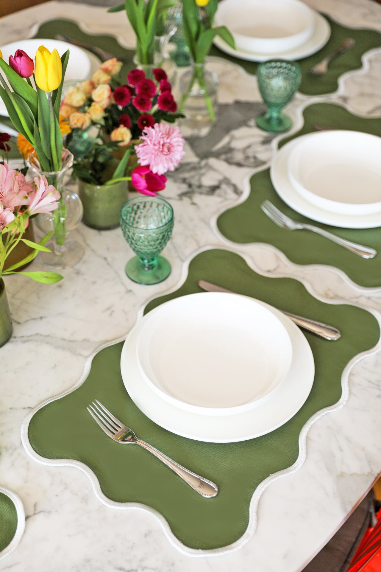 Khaki Wave Placemat (Set of 4)