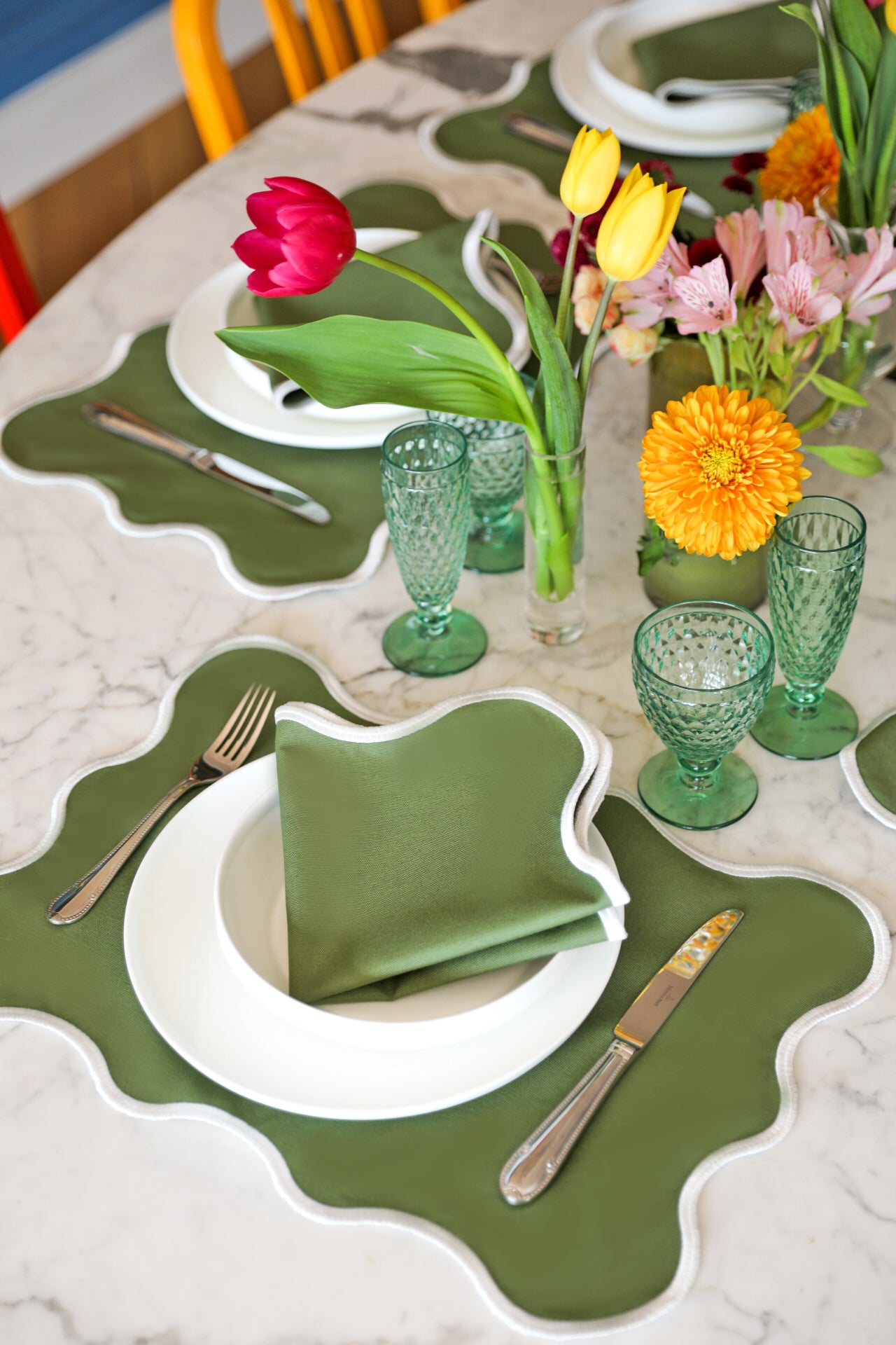 Khaki Wave Placemat (Set of 4)