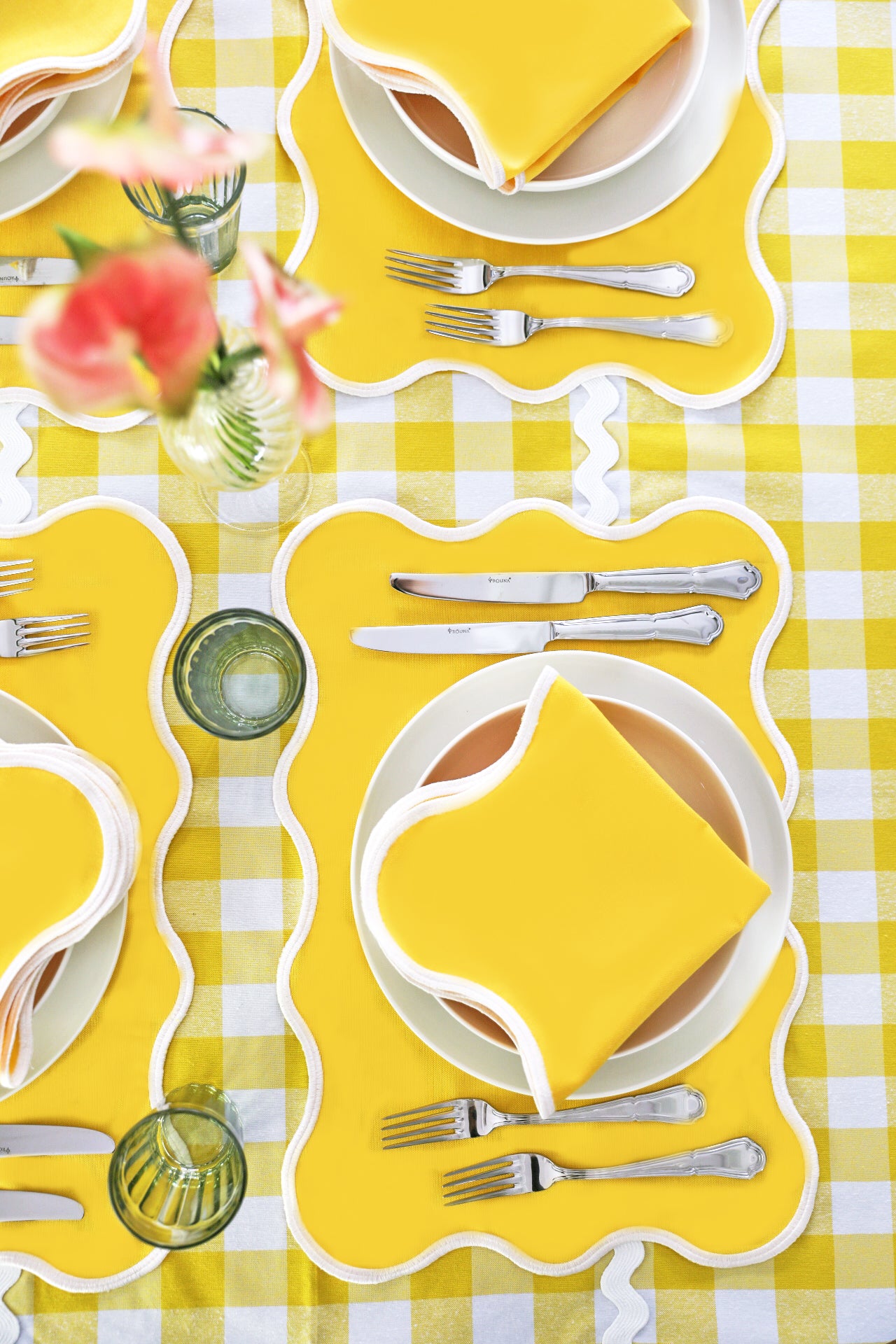 Yellow Wave Placemat (Set of 4)