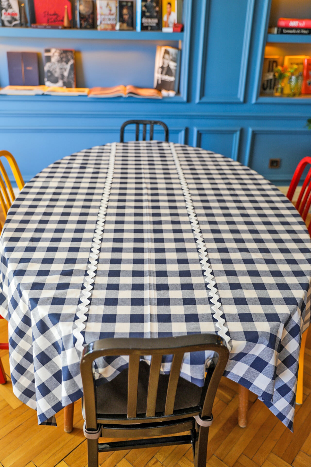 Bluefish Gingham Tablecloth