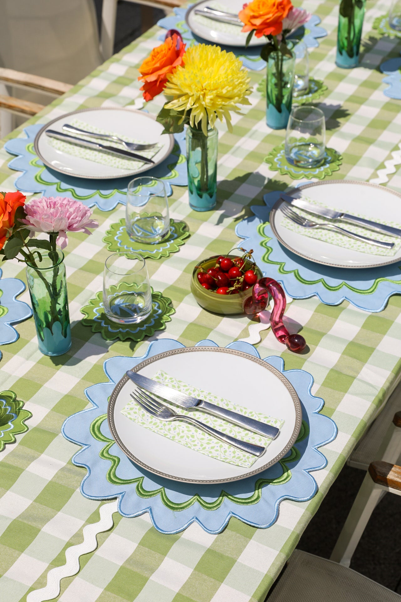 Baby Blue Paloma Placemat (Set of 4)