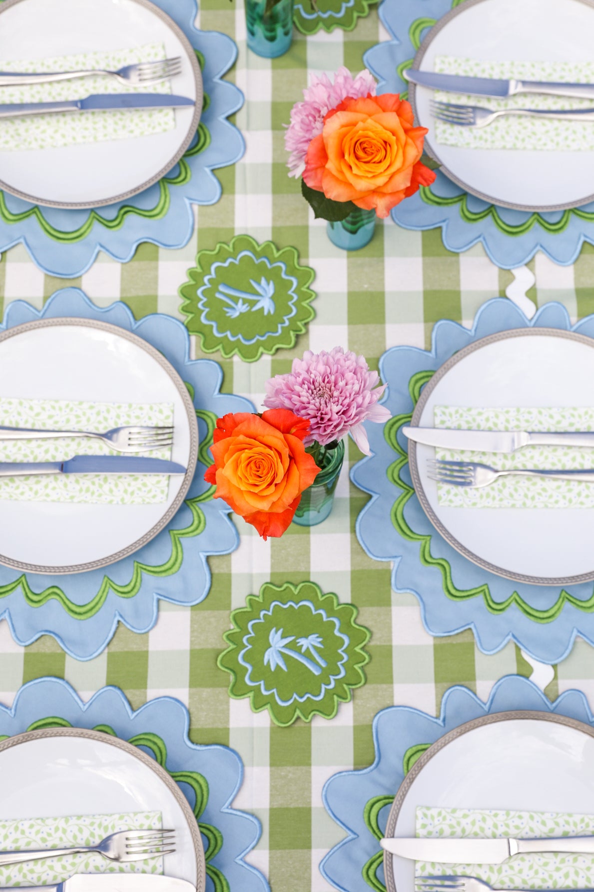 Baby Blue Paloma Placemat (Set of 4)