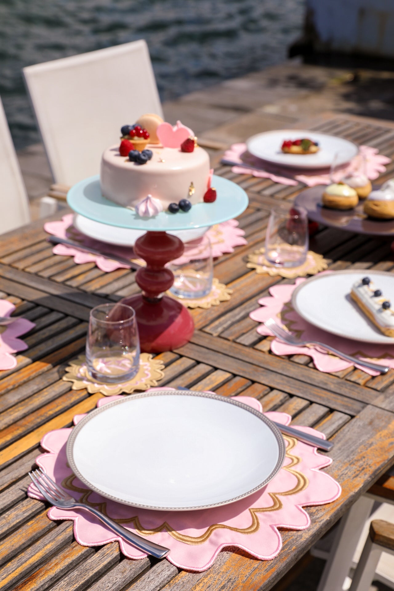 Pink Paloma Placemat (Set of 4)