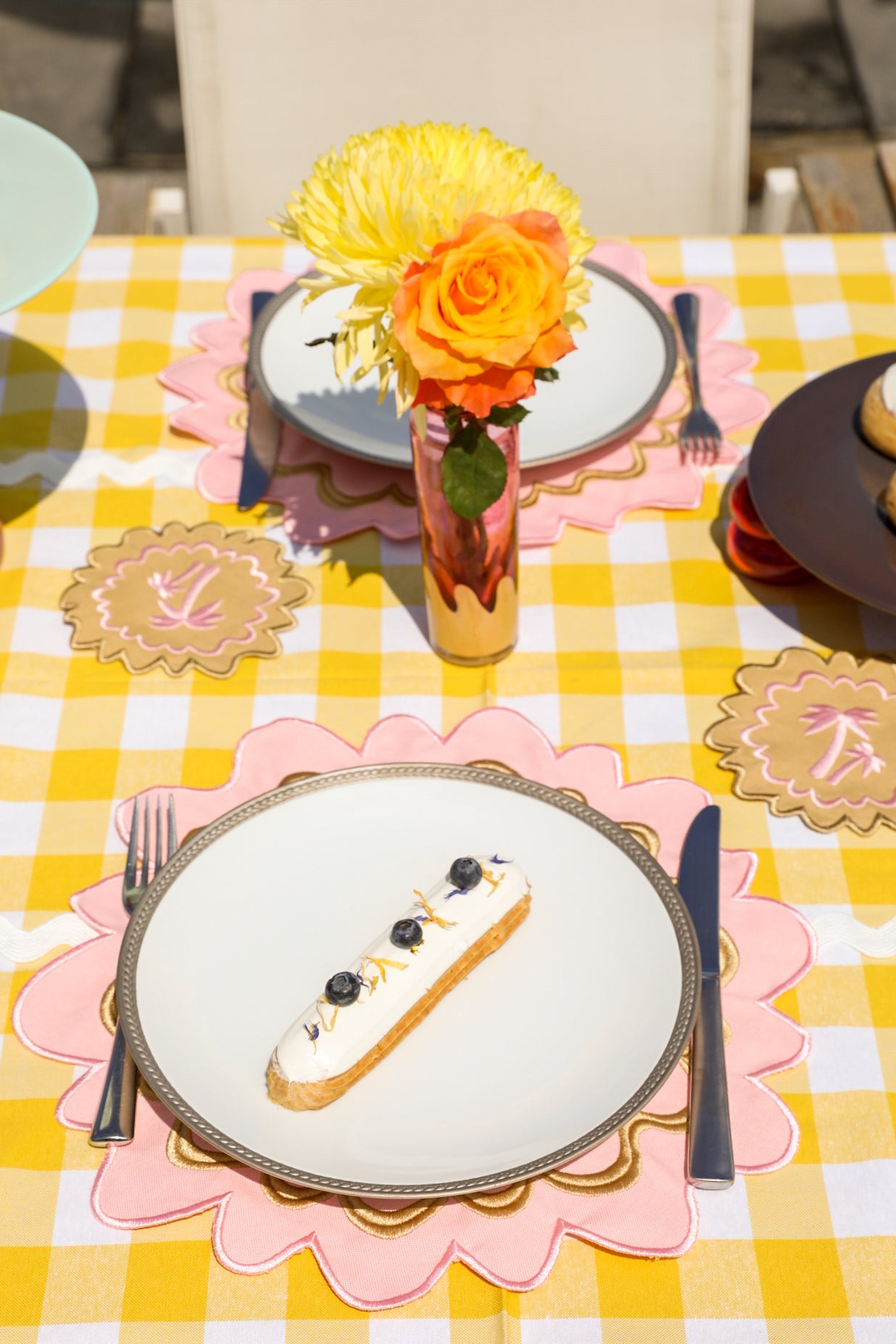 Pink Paloma Placemat (Set of 4)