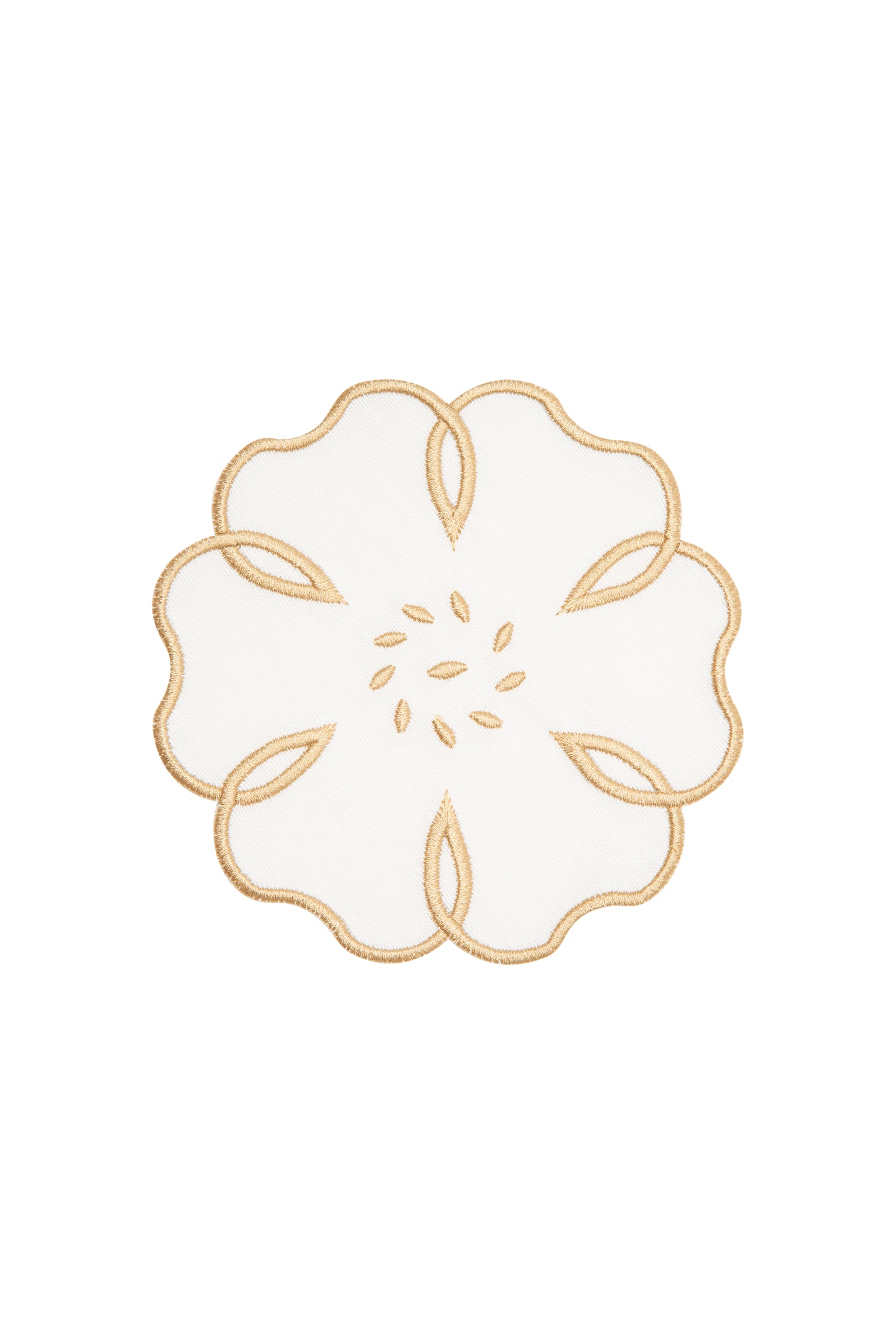 Gold Camellia Coaster (Set of 4)