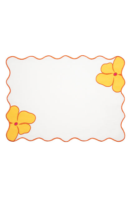 Yellow Gypsy Placemat (Set of 4)