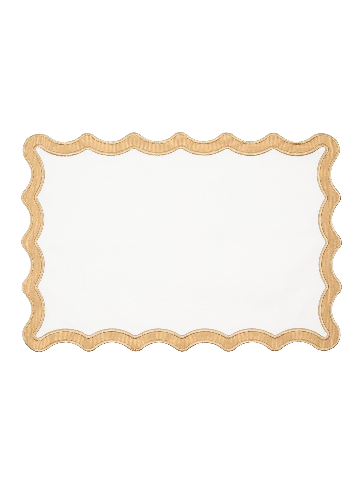Beige Wave Placemat (Set of 4)