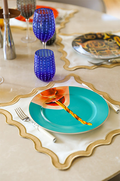 Beige Wave Napkin (Set of 4)
