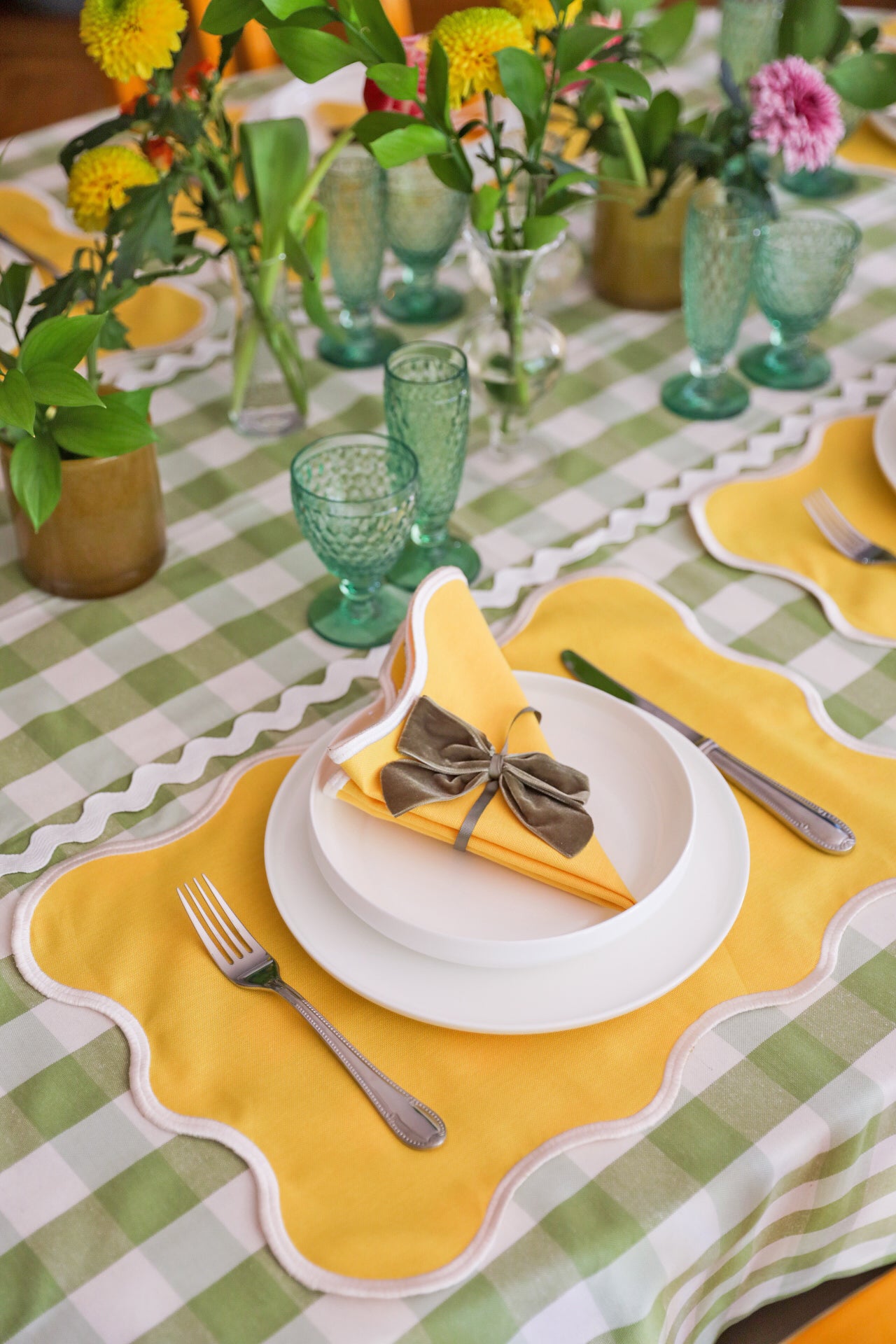 Yellow Wave Placemat (Set of 4)