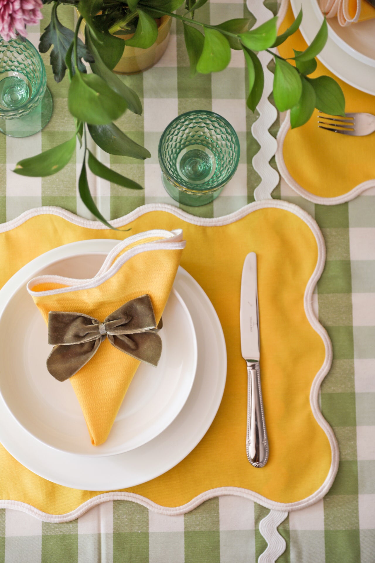 Yellow Wave Placemat (Set of 4)