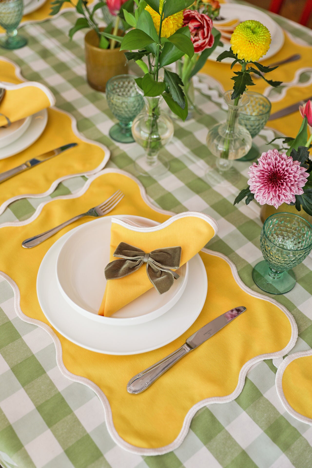 Yellow Wave Placemat (Set of 4)