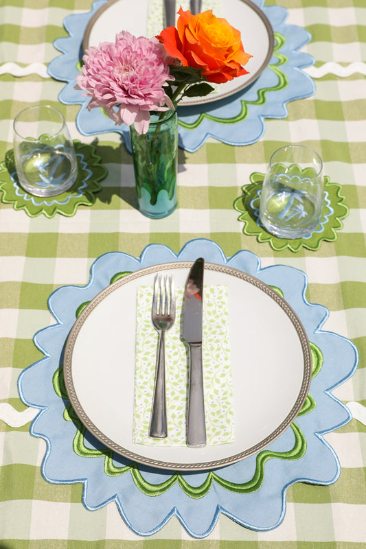 Baby Blue Paloma Placemat (Set of 4)