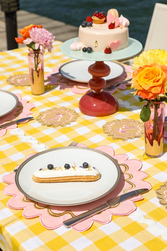 Pink Paloma Placemat (Set of 4)