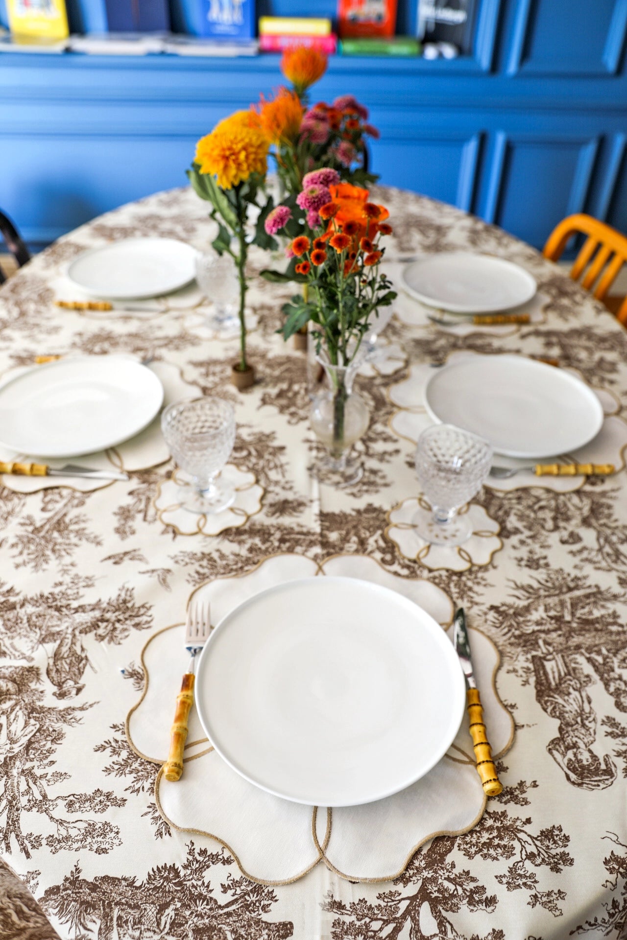 Gold Camellia Placemat (Set of 4)