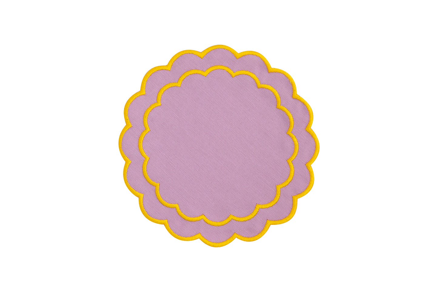 Lilac Scallop Coaster (Set of 4)
