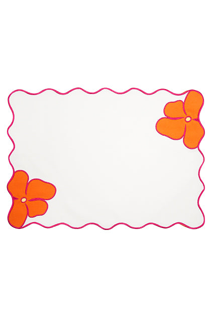 Orange Gypsy Placemat (Set of 4)