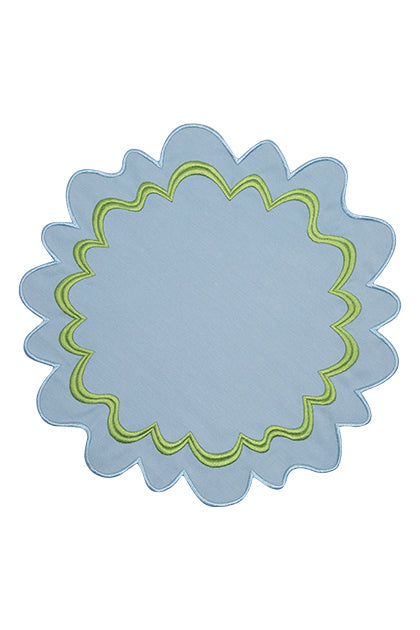 Baby Blue Paloma Placemat (Set of 4)