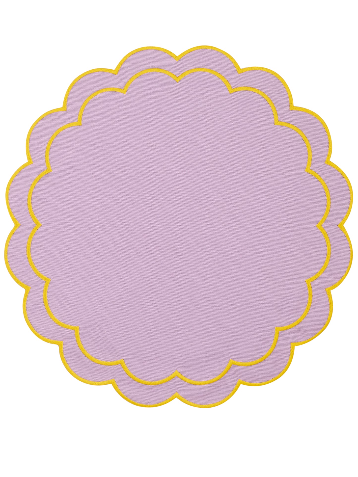 Lilac Scallop Placemat (Set of 4)
