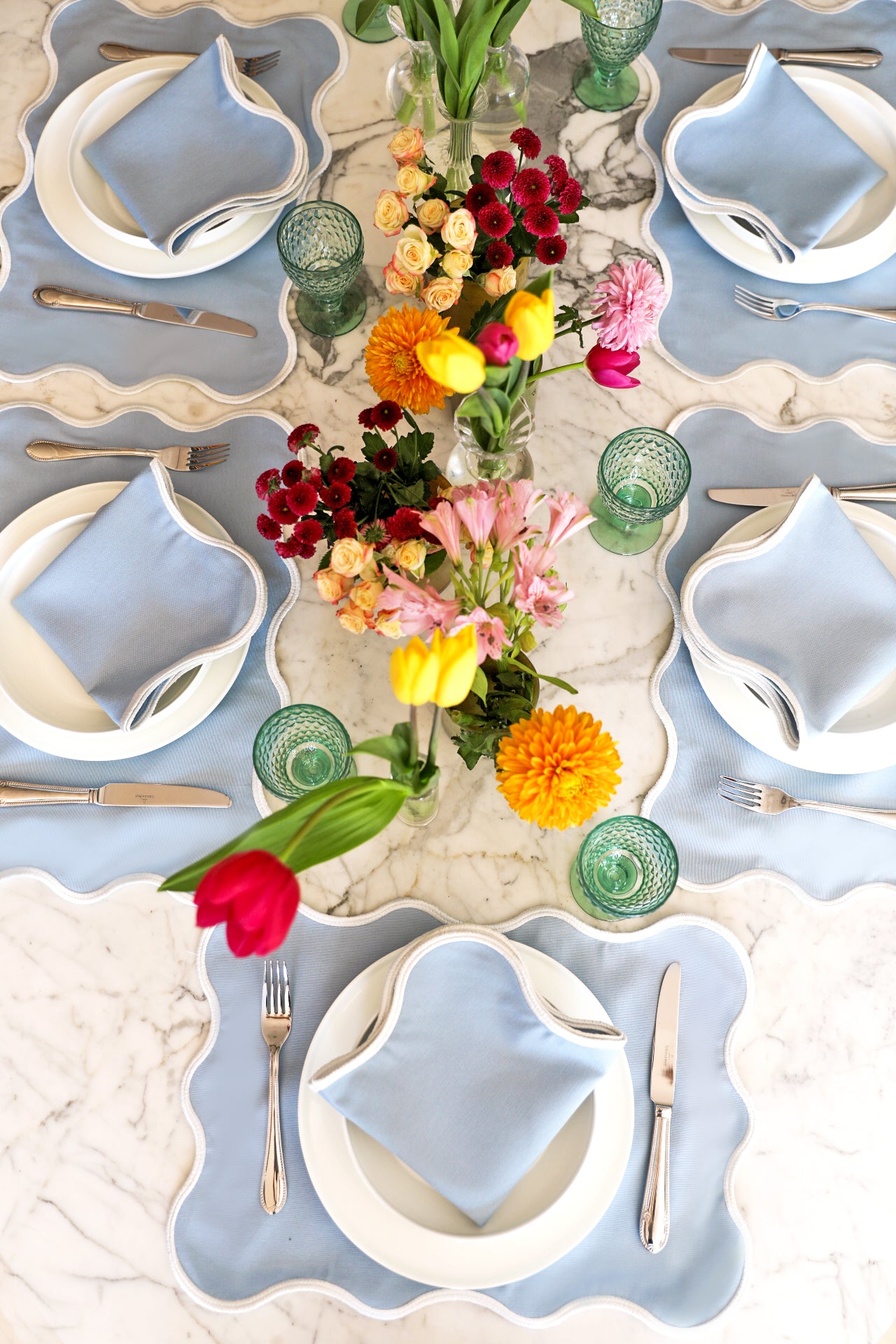 Baby Blue Wave Placemat (Set of 4)
