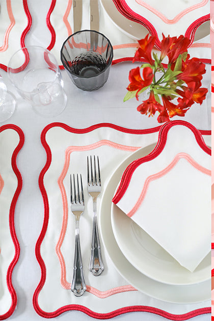 Pink Wave Placemat (Set of 4)