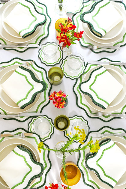 Green Wave Placemat (Set of 4)